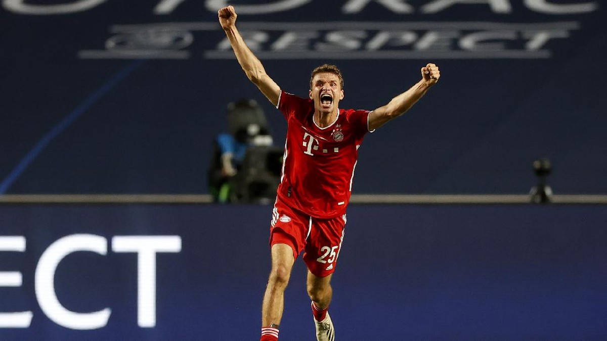 FOTO: Momen Bayern Munchen Kembali Peluk Trofi Liga Champions