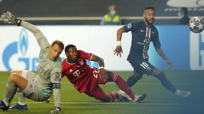 Jelang laga perempat final Liga Champions Bayern vs PSG, tuan rumah patut waspada terhadap Neymar.