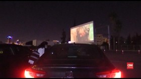 VIDEO: Pandemi, Warga Yordania Nikmati Festival Film Drive-in