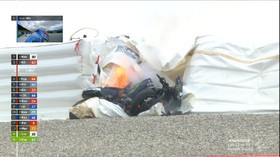 VIDEO: Detik-detik Motor Vinales Terbakar di MotoGP Styria