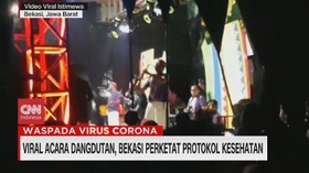 VIDEO: Viral Acara Dangdutan, Bekasi Perketat Protokol