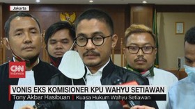 VIDEO: Wahyu Setiawan Divonis 6 Tahun Penjara