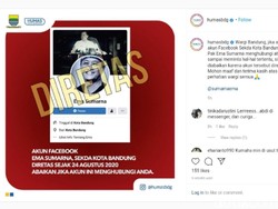 Waspada! Akun Facebook Sekda Kota Bandung Diretas