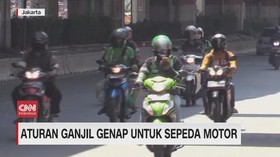 VIDEO: Aturan Ganjil Genap untuk Kendaraan Motor