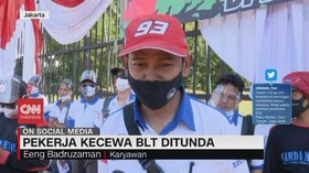 VIDEO: Bantuan Subsidi Upah Gaji Ditunda, Pekerja Kecewa