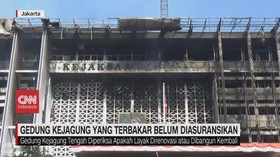 VIDEO: Gedung Kejagung yang Terbakar Belum Diasuransikan