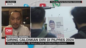 VIDEO: Giring Calonkan Diri di Pilpres 2024