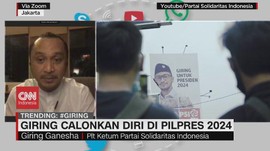 VIDEO: Giring Calonkan Diri di Pilpres 2024