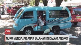 VIDEO: Guru Mengajar Anak Jalanan di Dalam Angkot
