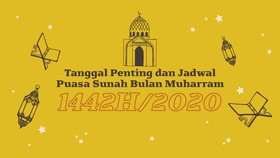 INFOGRAFIS: Jadwal Puasa Sunah Bulan Muharram