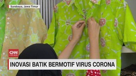 VIDEO: Inovasi Batik Bermotif Virus Corona