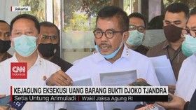 VIDEO: Kejagung Eksekusi Uang Barang Bukti Djoko Tjandra