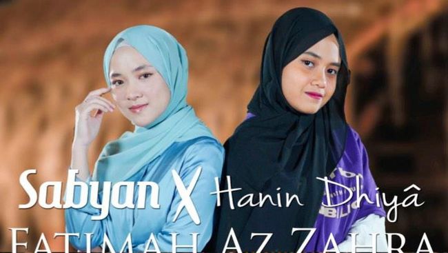 Lirik Lagu Fatimah Az Zahra - Sabyan Feat Hanin Dhiya