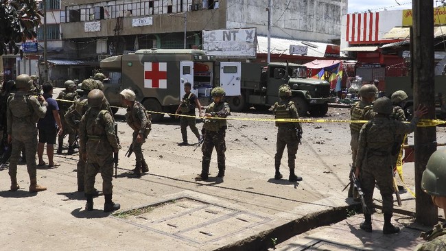 Militer Filipina mengungkap identitas dua wanita terduga pelaku bom bunuh diri di Kota Jolo, Provinsi Sulu