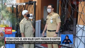 VIDEO: Cegah Covid-19, ASN Wajib Ganti Pakaian di Kantor