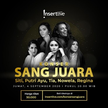 5 Juara Bersatu Guncang 'Konser Sang Juara' dengan Musik Lintas Genre