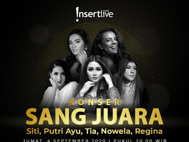 5 Juara Bersatu Guncang 'Konser Sang Juara' dengan Musik Lintas Genre
