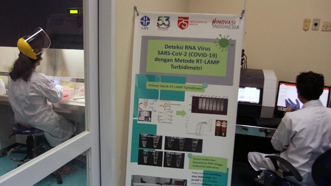 Satgas Covid-19 Nasional tetapkan standar laoboratorium tes Covid-19 minimal biosafety level-2.