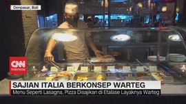 VIDEO: Sajian Italia Berkonsep Warteg di Bali