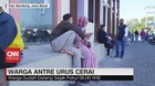 VIDEO: Viral Ratusan Warga Antre Urus Cerai