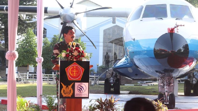 Pesawat N250 Gatotkoco yang jadi penanda kebangkitan teknologi nasional kini menjadi monumen di Museum Pusat Dirgantara Mandala, Lanud Adisutjipto, Yogyakarta.