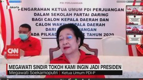 VIDEO: Megawati Sindir Tokoh 'KAMI' Ingin Jadi Presiden