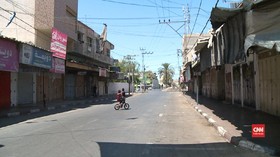 VIDEO: Suasana Lockdown di Gaza akibat Infeksi Covid-19