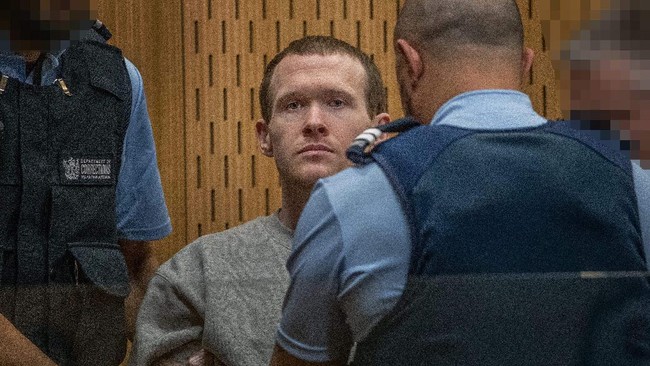 Terpidana teror penembakan masjid di Selandia Baru, Brenton Harrison Tarrant, meminta sidang peninjauan kembali terkait status teroris.