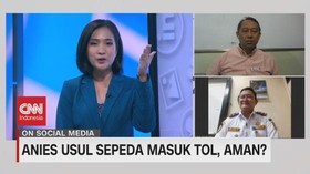 VIDEO: Anies Usul Sepeda Masuk Tol, Seberapa Aman
