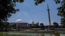 FOTO: Renovasi Masjid Istiqlal Rampung