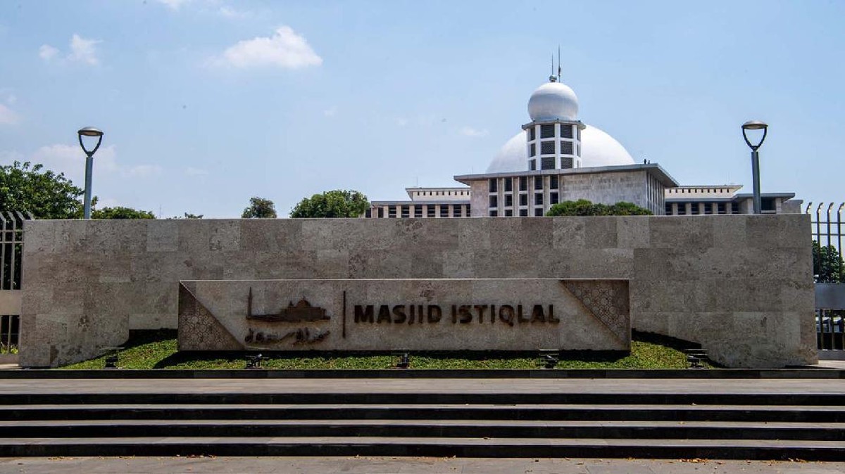 FOTO: Renovasi Masjid Istiqlal Rampung