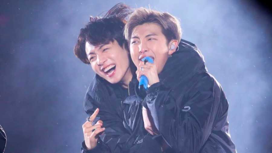 RM dan Jungkook BTS