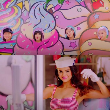 Selena Gomez dan BLACKPINK Goda Penggemar Lewat Teaser MV 'Ice Cream'