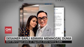 VIDEO: Sempat Sakit, Desainer Barli Asmara Meninggal Dunia