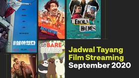 INFOGRAFIS: Jadwal Tayang Film Streaming September 2020
