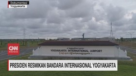VIDEO: Jokowi Resmikan Bandara Kulon Progo