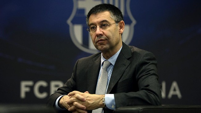 Mantan Presiden Barcelona Josep Bartomeu membantah membocorkan kontrak mewah Lionel Messi dengan Blaugrana pada 2017.