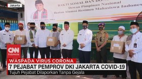 VIDEO: 7 Pejabat Pemprov DKI Jakarta Positif Covid-19