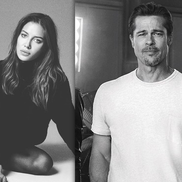 Brad Pitt Jalin Asmara dengan Model Jerman Nicole Poturalski