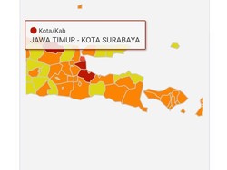Pemkot Sebut Surabaya Jadi Zona Merah COVID-19 Lagi Karena Banyak Testing