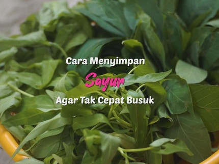 Cara Menyimpan Sayuran agar Tak Cepat Busuk