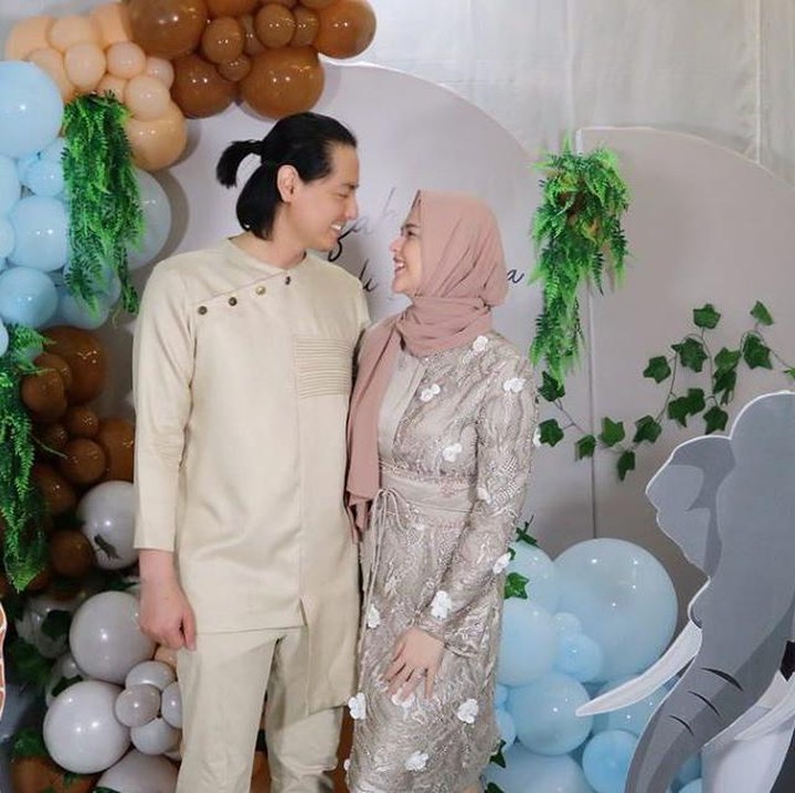 <p>Acaranya digelar pada 28 Agustus 2020, Shaquille saat itu berusia 1 bulan 11 hari. (Foto: Instagram @cutratumeyriska)</p>