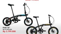 Transmart Diskon Gila-gilaan, Sepeda Lipat Rp3 Jutaan