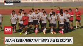 VIDEO: Jelang Keberangkatan Timnas U-19 ke Kroasia