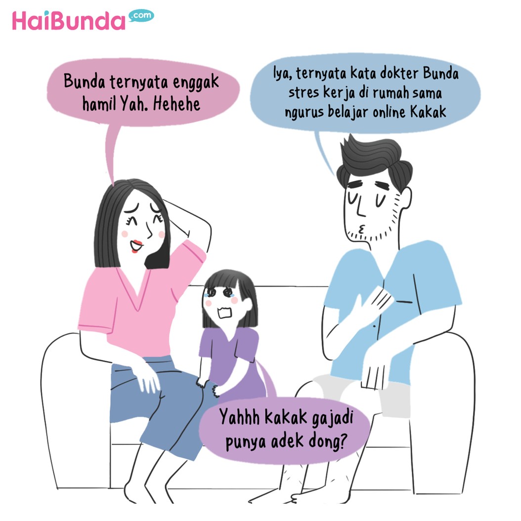 Komil Bunda Hamil Lagi?