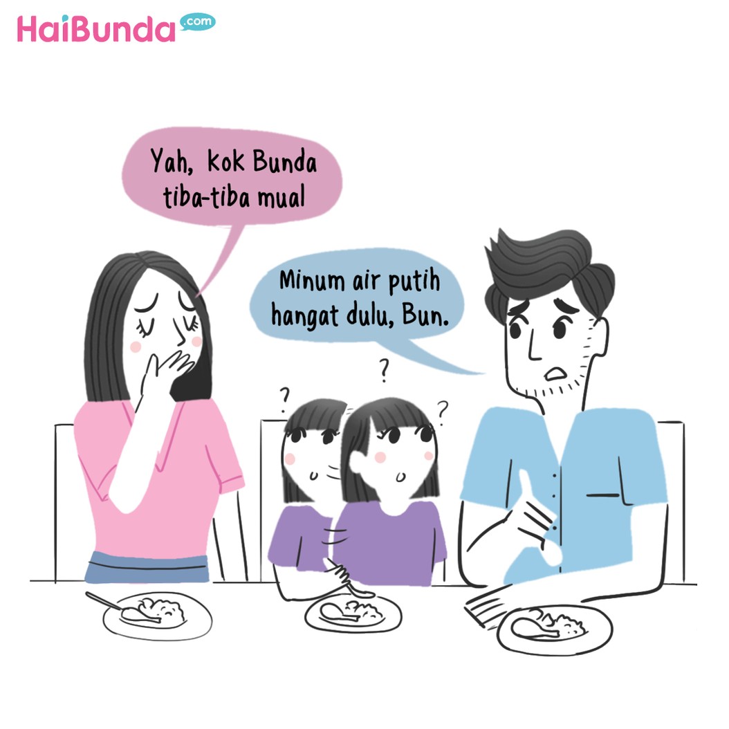 Komil Bunda Hamil Lagi?