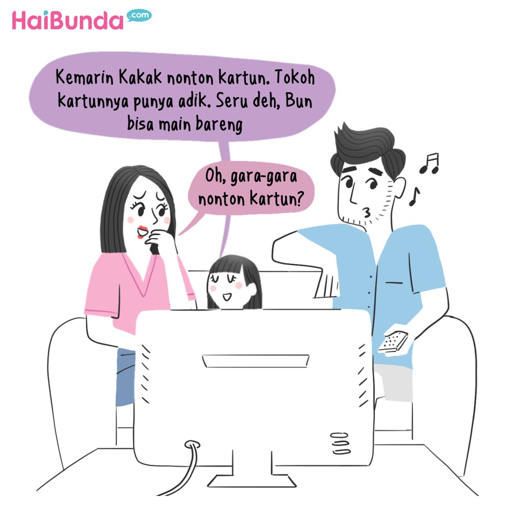 Komil Bunda Hamil Lagi?