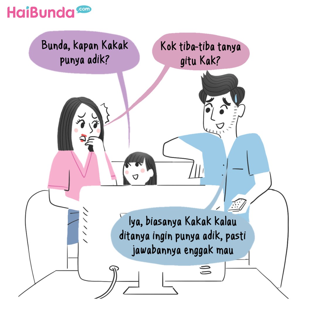 Komil Bunda Hamil Lagi?