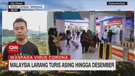 VIDEO: Malaysia Larang Turis Asing Hingga Desember
