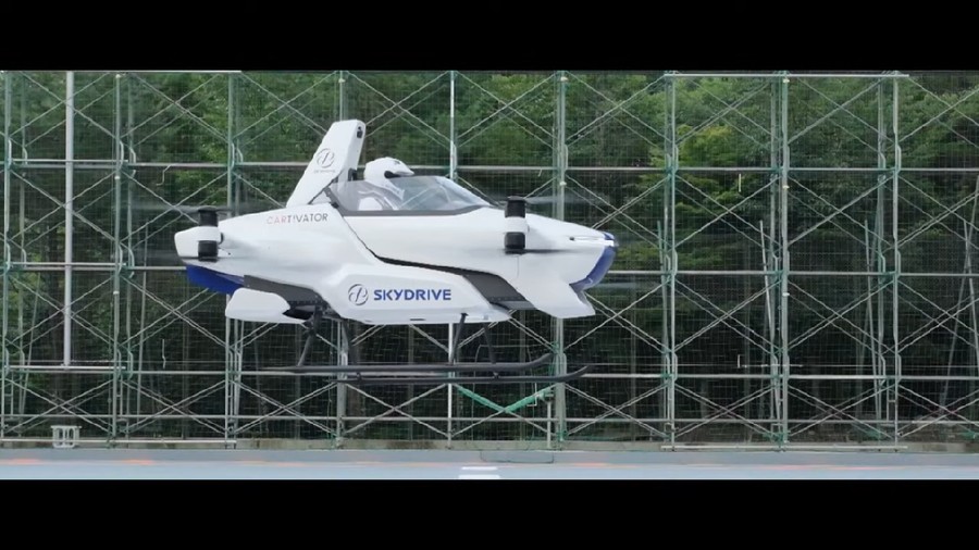 Mobil Terbang SkyDrive sudah diuji.